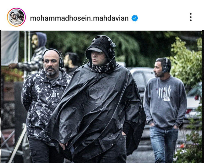 محمد حسین مهدویان در پشت صحنه سریال زخم کاری