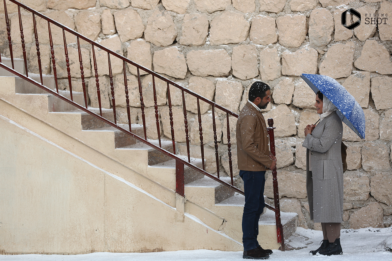 وحید رهبانی و الناز شاکردوست در فیلم یادگار جنوب