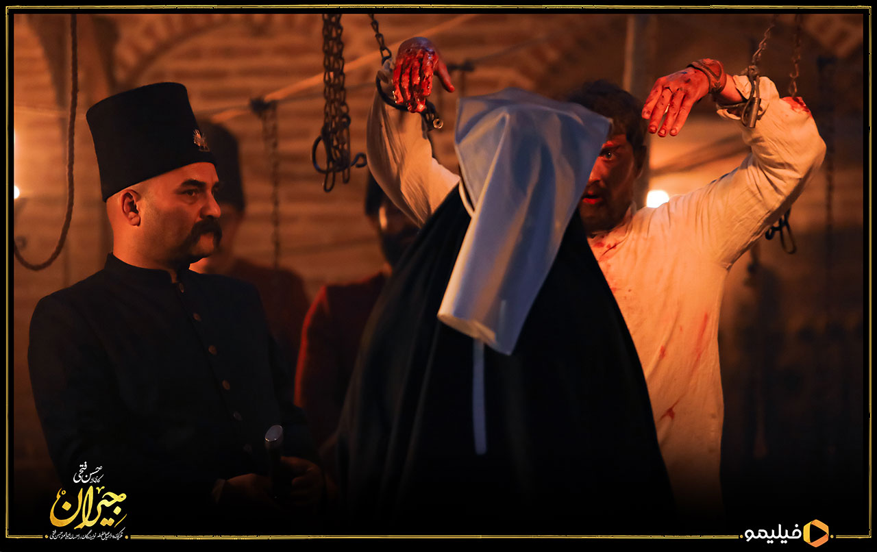 امیرحسین فتحی و پریناز ایزدیار در سریال جیران