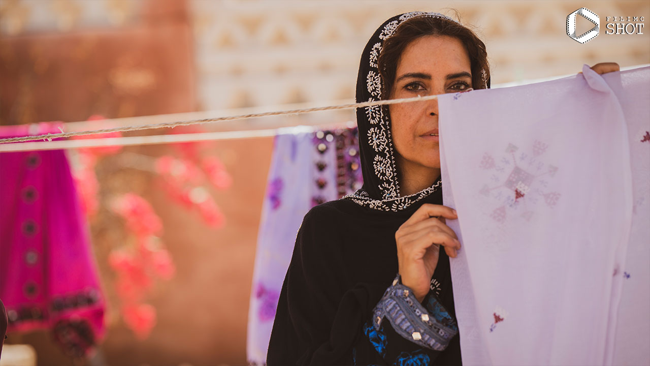 نازنین فراهانی در فیلم خورشید آن ماه