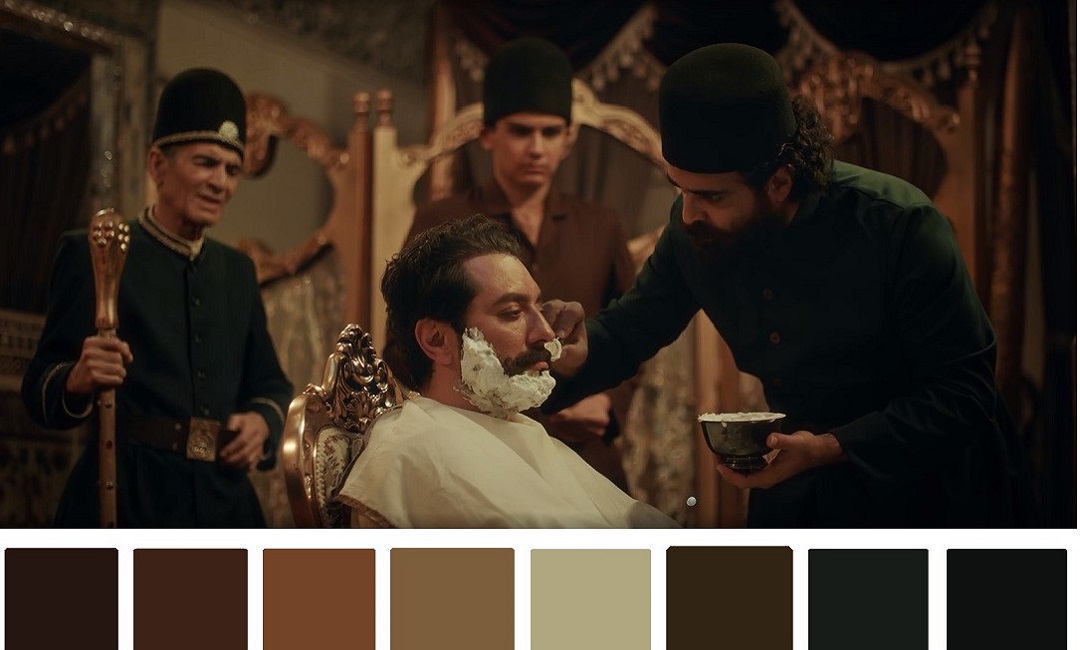 پالت رنگی قسمت چهارم جیران