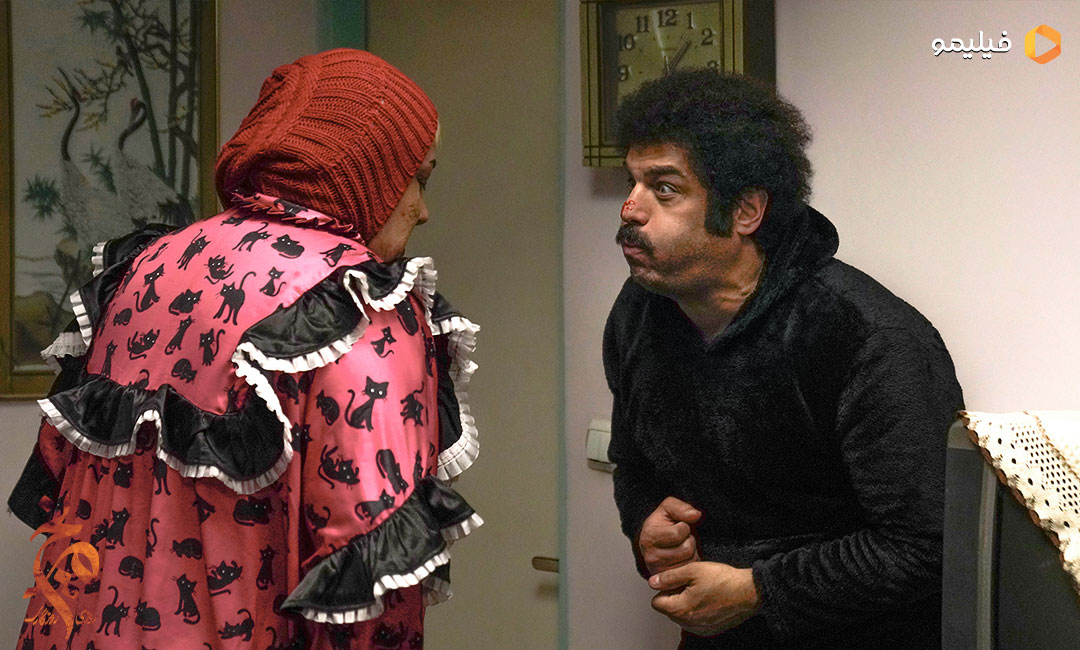 سام درخشانی و نوشین تبریزی در سریال مریخی ها