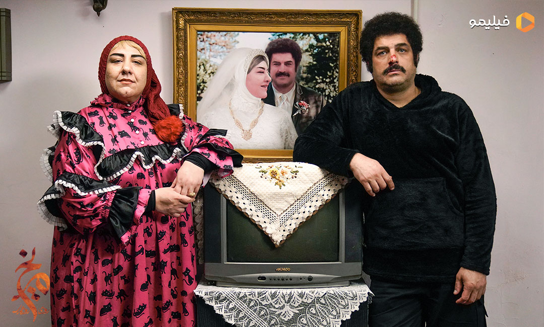 سام درخشانی و نوشین تبریزی در سریال مریخی ها