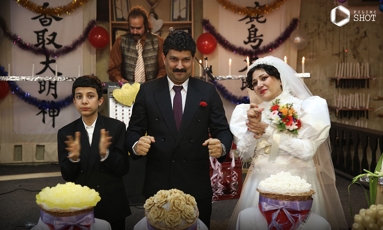 حامد بهداد و باران کوثری در فیلم گیجگاه