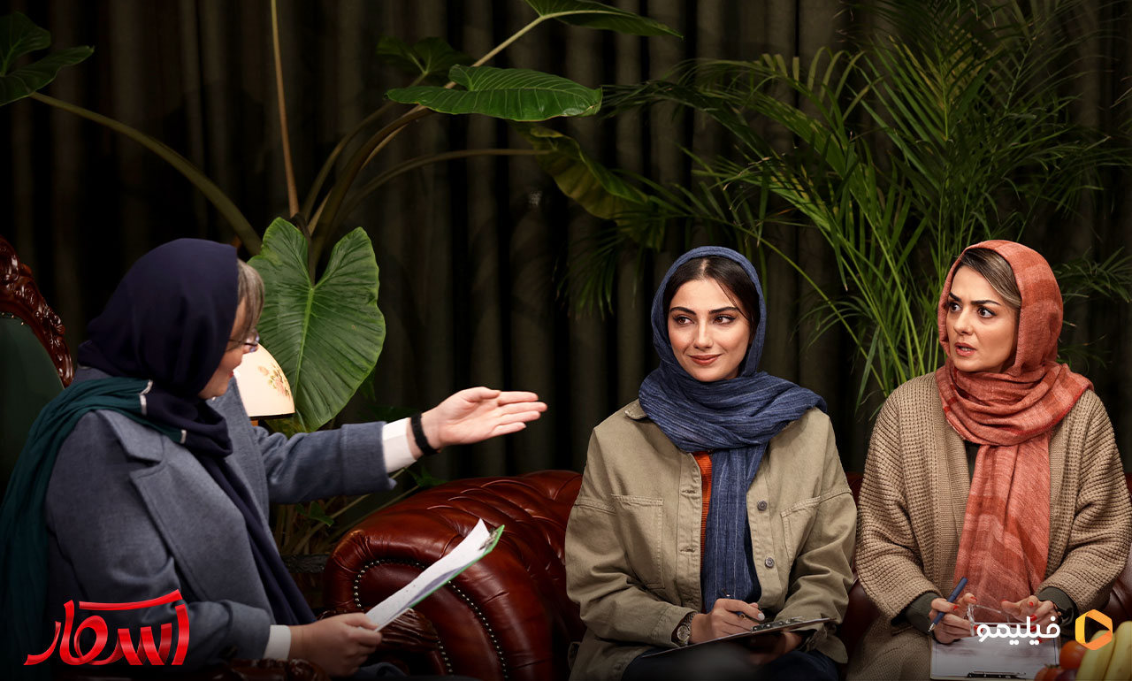 محیا دهقانی و الیکا سحرخیز در برنامه اسکار