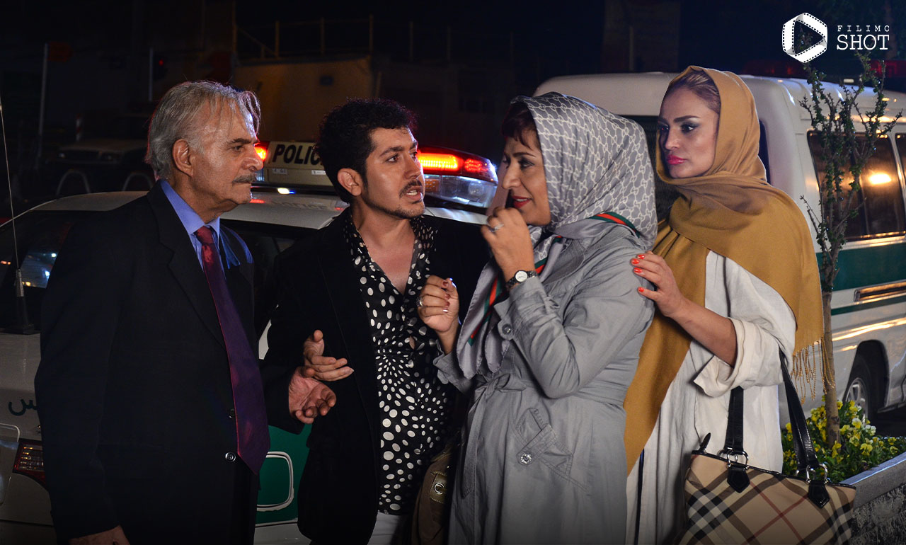سیروس گرجستانی و ساناز سماواتی و سیاوش قاسمی در فیلم منشی مخصوص من 