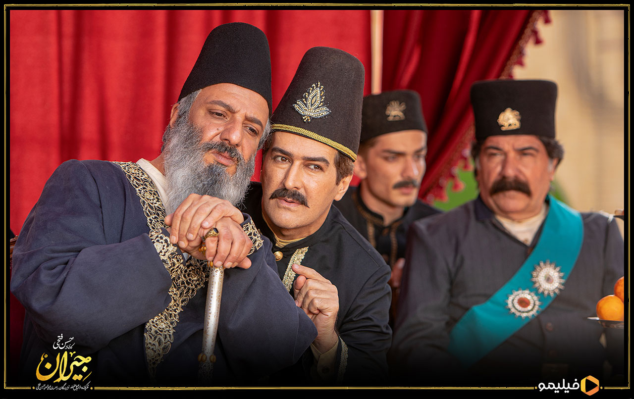 بهنام شرفی و امیر جعفری در سریال جیران 