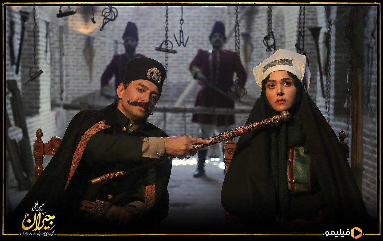 بهرام رادان و پریناز ایزدیار در سریال جیران