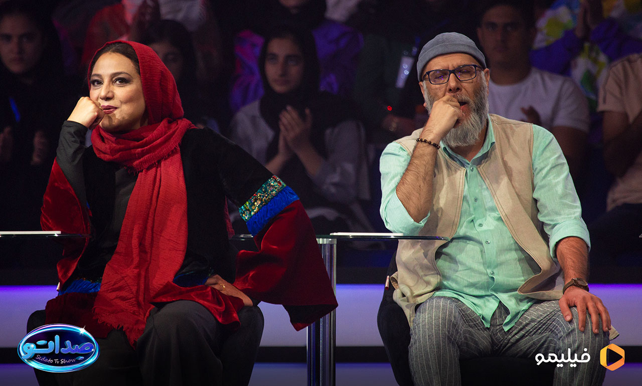 محمد بحرانی و شبنم مقدمی در قسمت دوم مسابقه صداتو