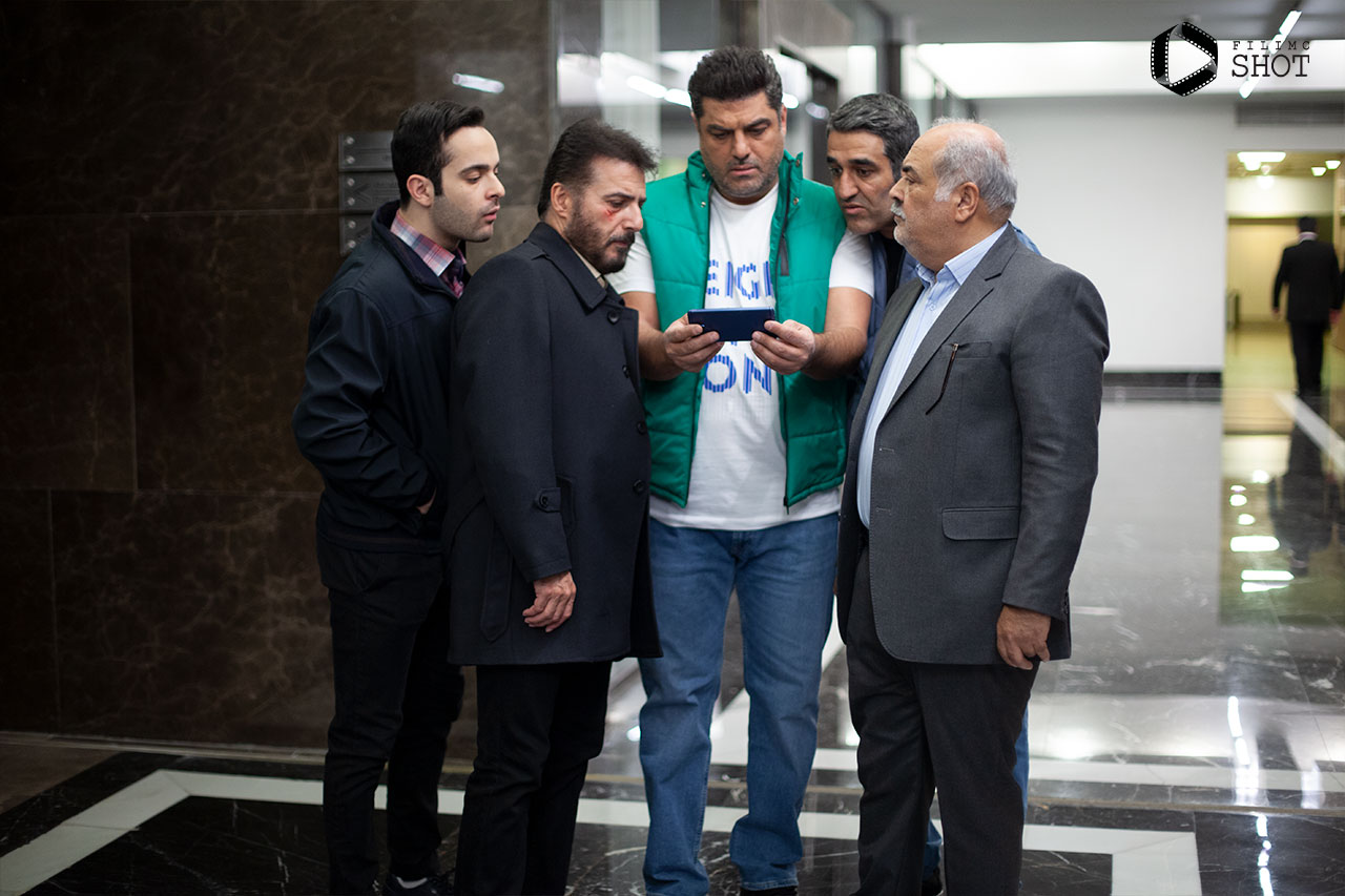 سید جواد هاشمی و محمد جواد جعفرپور و ساعد هدایتی و پژمان جمشیدی و سام درخشانی در فیلم تگزاس 3 