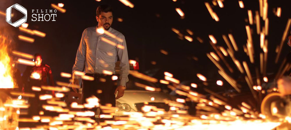 سینا مهراد در نمایی از قسمت جدید سریال آقازاده
