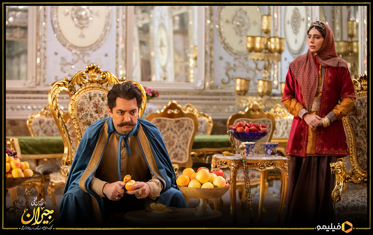 رعنا آزادی ور و بهرام رادان در سریال جیران 