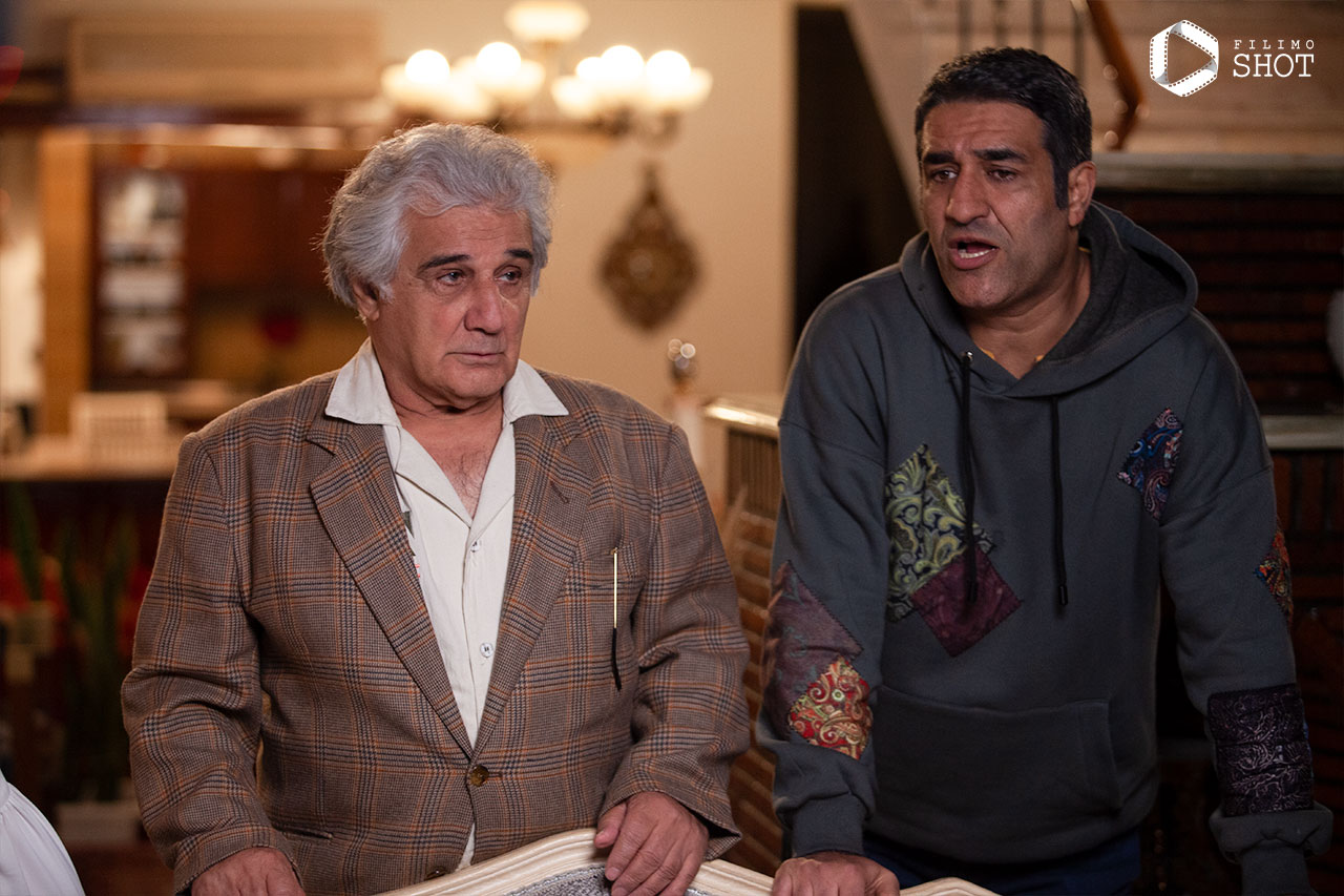 مهدی هاشمی و پژمان جمشیدی در فیلم تگزاس 3 