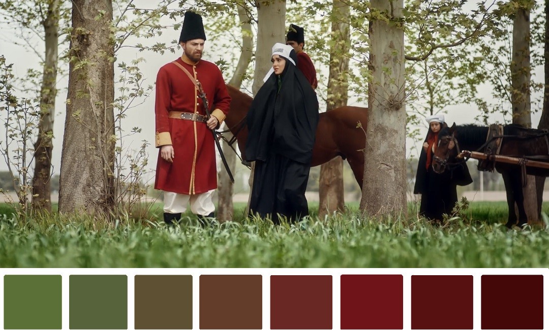 امیرحسین فتحی و پریناز ایزدیار در سریال جیران