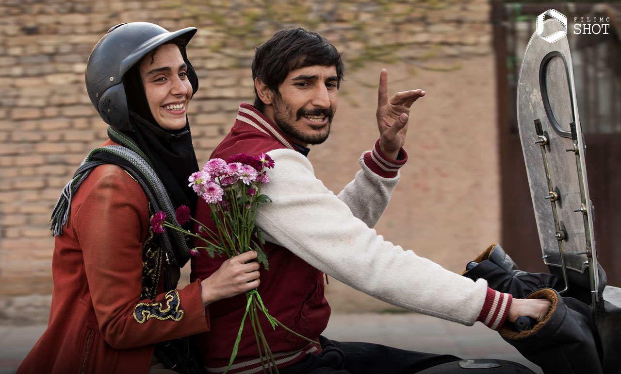 لاله مرزبان و تورج الوند در فیلم نگهبان شب